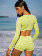 Women's Knitted Polyester Surfing Tops Sustainable Surfing Clothes - BERLOOK