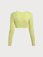Women's Knitted Polyester Surfing Tops Sustainable Surfing Clothes - BERLOOK