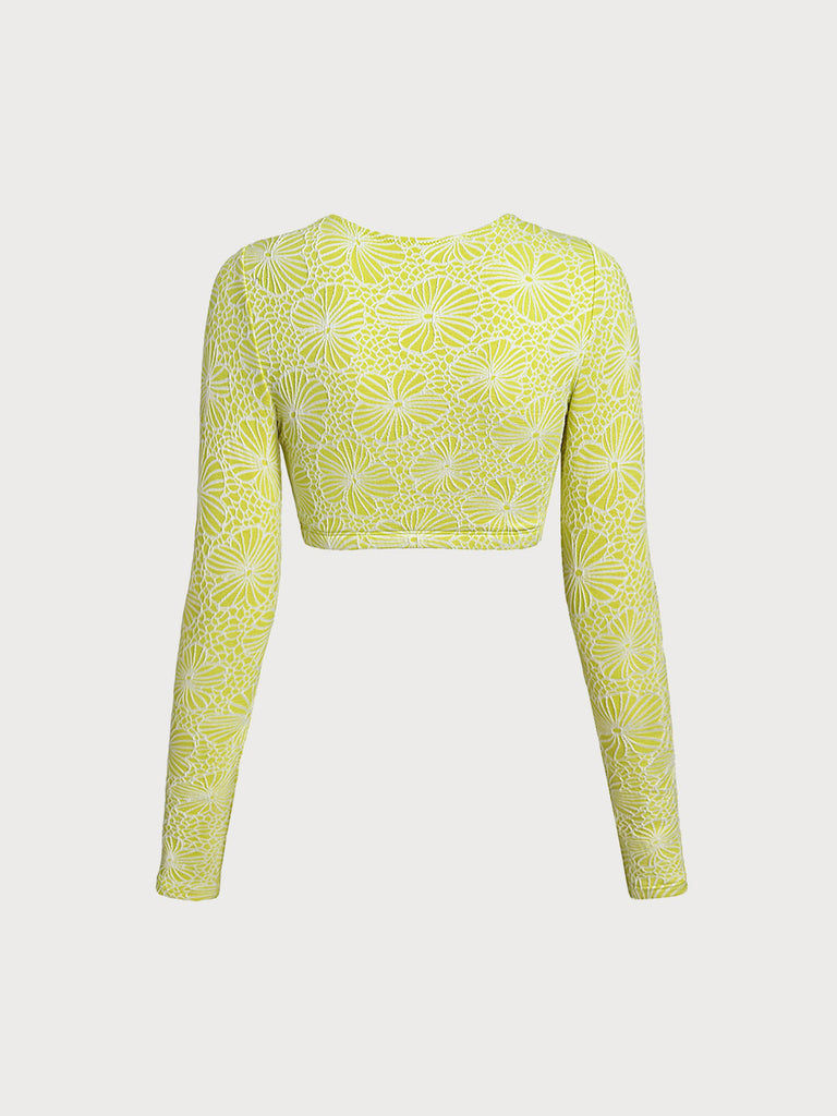 Women's Knitted Polyester Surfing Tops Sustainable Surfing Clothes - BERLOOK