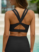 Women's Knitted Polyester Vest Sustainable Yoga Tops - BERLOOK