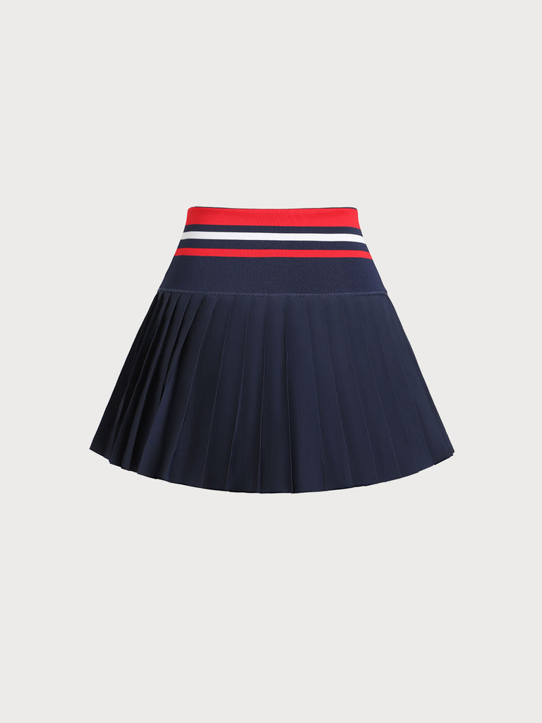 Women's Knitted Polyester Yoga Skirt Sustainable Yoga Bottoms - BERLOOK
