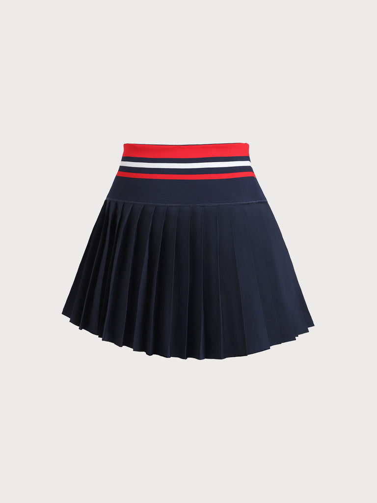Women's Knitted Polyester Yoga Skirt Sustainable Yoga Bottoms - BERLOOK