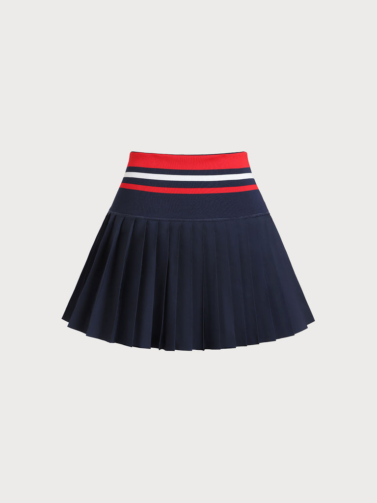 Women's Knitted Polyester Yoga Skirt Sustainable Yoga Bottoms - BERLOOK