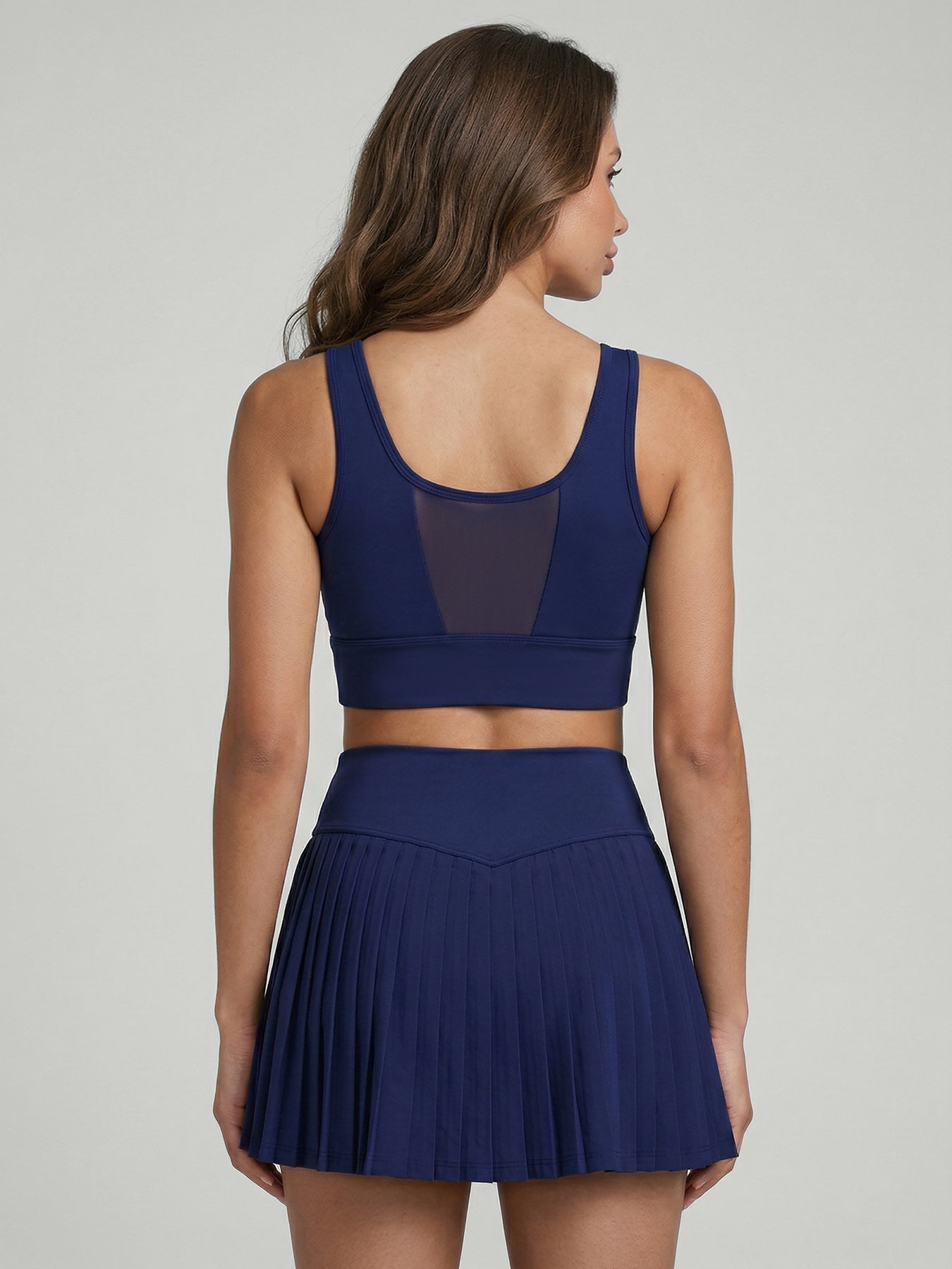 Women's Knitted Polyester Yoga Skirts Sustainable Yoga Bottoms - BERLOOK