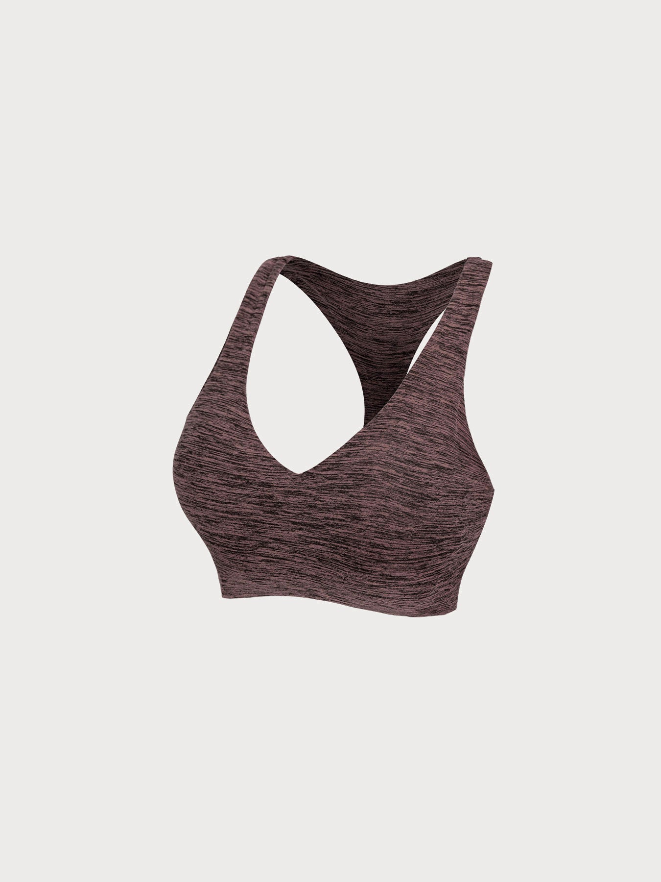 Women's Knitted Polyester Yoga Sports Bras Sustainable Yoga Tops - BERLOOK