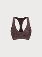 Women's Knitted Polyester Yoga Sports Bras Sustainable Yoga Tops - BERLOOK