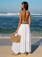 Women's Knitted Rayon Beach Dress Sustainable Beach Dress - BERLOOK