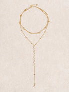 Women's Pearl Beaded Tassel Necklace Sustainable Necklaces - BERLOOK