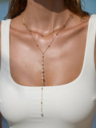 Women's Pearl Beaded Tassel Necklace Sustainable - BERLOOK
