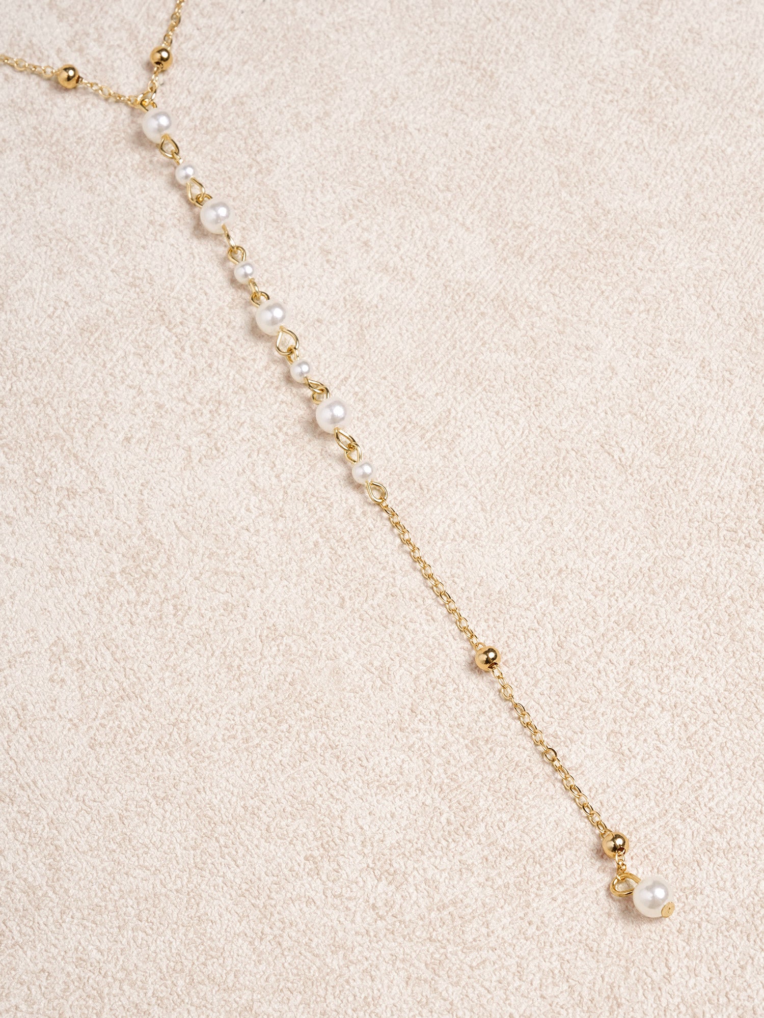 Women's Pearl Beaded Tassel Necklace Sustainable Necklaces - BERLOOK