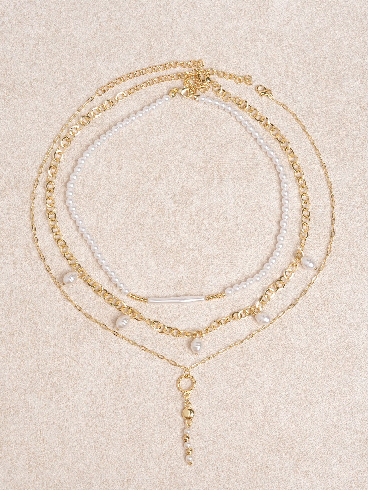 Women's pearl necklace Gold Sustainable Necklaces - BERLOOK