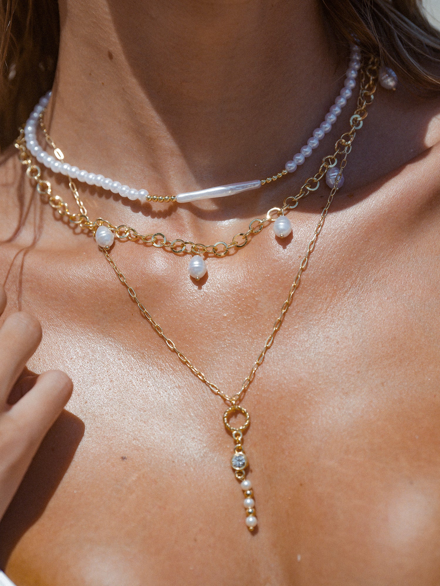 Women's pearl necklace Sustainable - BERLOOK