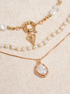 Women's Pearl Pendant Necklace Sustainable - BERLOOK