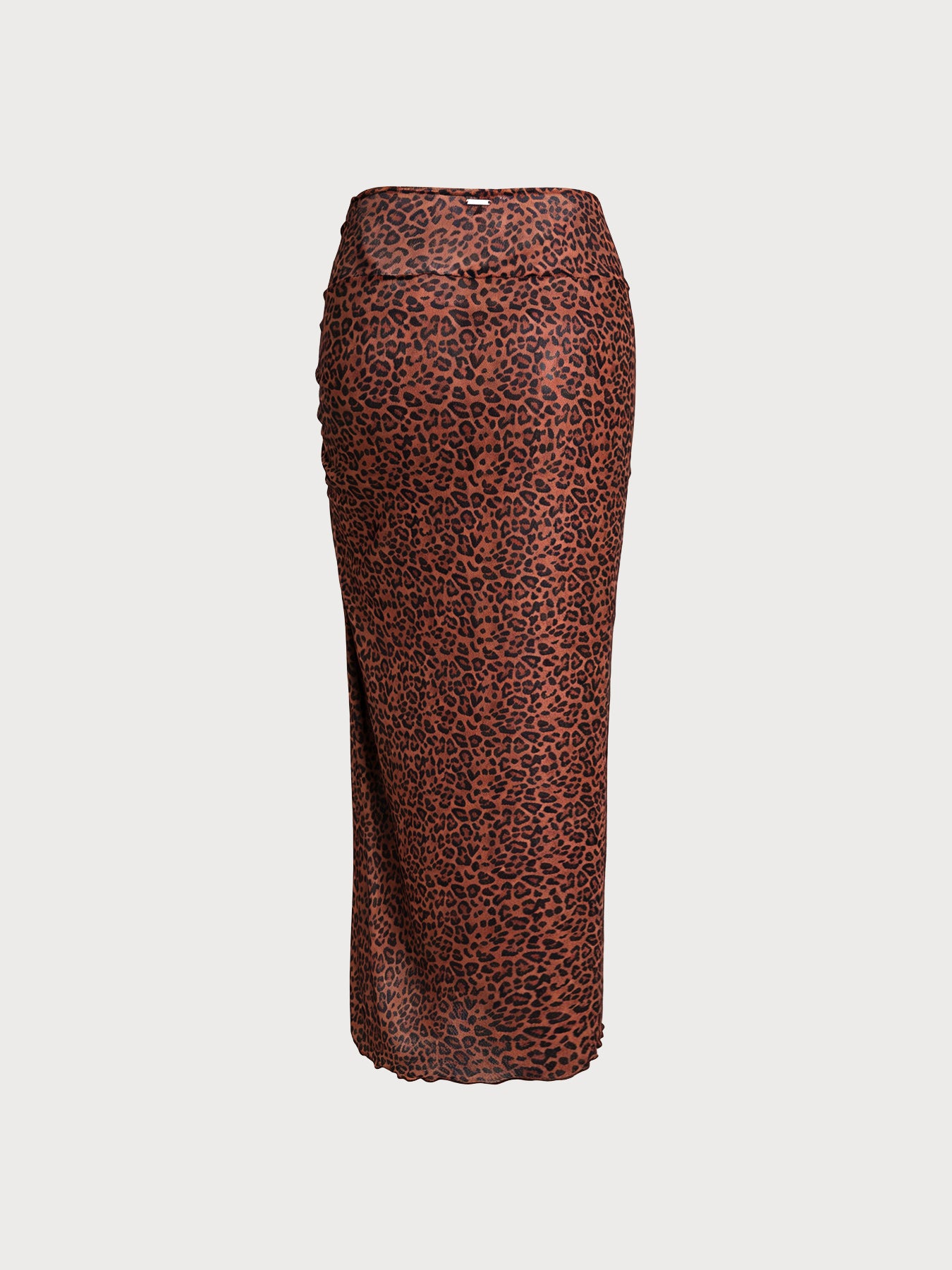Women's Polyester Mesh Leopard Print Cover-ups Sustainable Cover-ups - BERLOOK