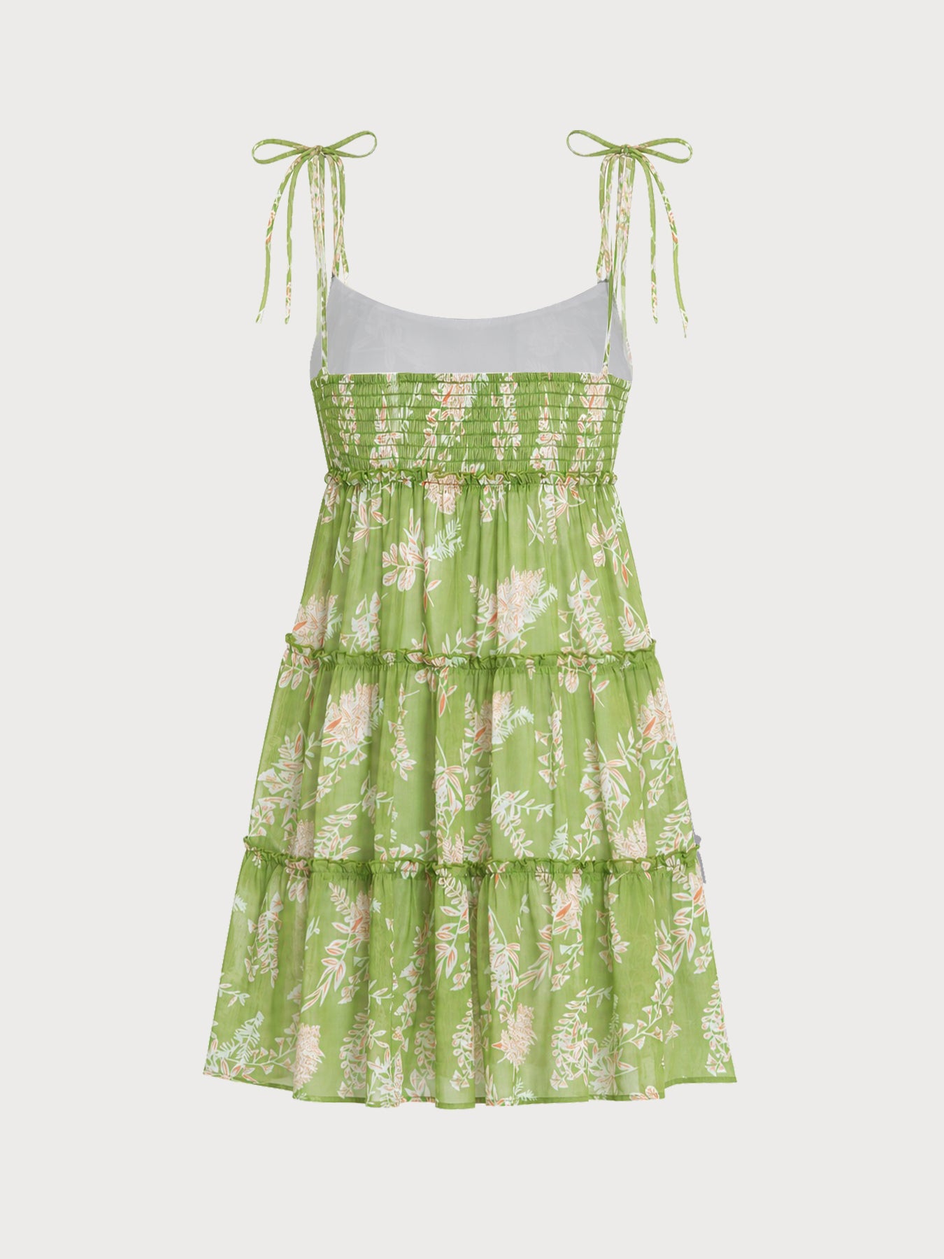 Women's Printed Sundress Sustainable Beach Dress - BERLOOK