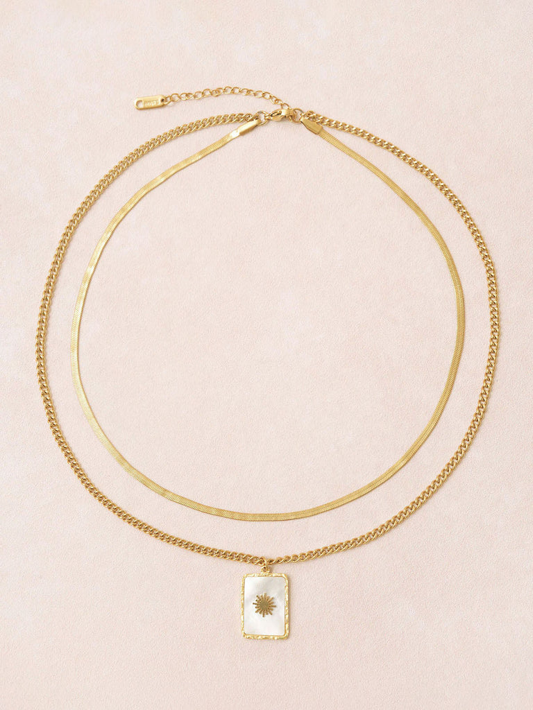 Women's Titanium Shell Necklace Sustainable Necklaces - BERLOOK