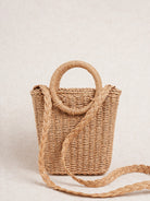 Women's vacation crossbody straw bag Sustainable - BERLOOK