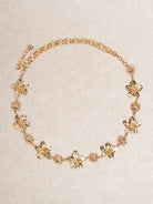 Women's vintage tassel waist chain Gold Sustainable - BERLOOK