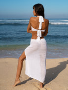 Women's Woven Bikini Swimsuit Cover-up Sustainable Cover-ups - BERLOOK
