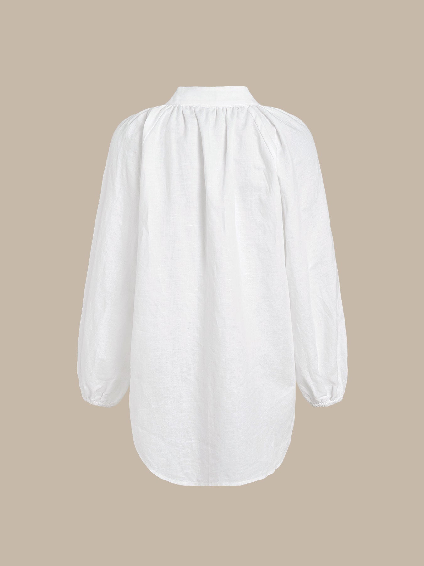 Women's Woven Cotton-Linen Blouse Sustainable Cover-ups - BERLOOK