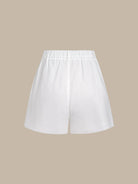 Women's Woven Cotton-Linen Shorts Sustainable Cover-ups - BERLOOK