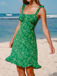 Women's Woven Cotton Cover-ups Sustainable Beach Dress - BERLOOK