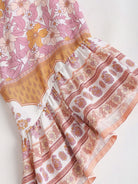 Women's Woven Cotton Printed Cover-ups Sustainable Beach Dress - BERLOOK
