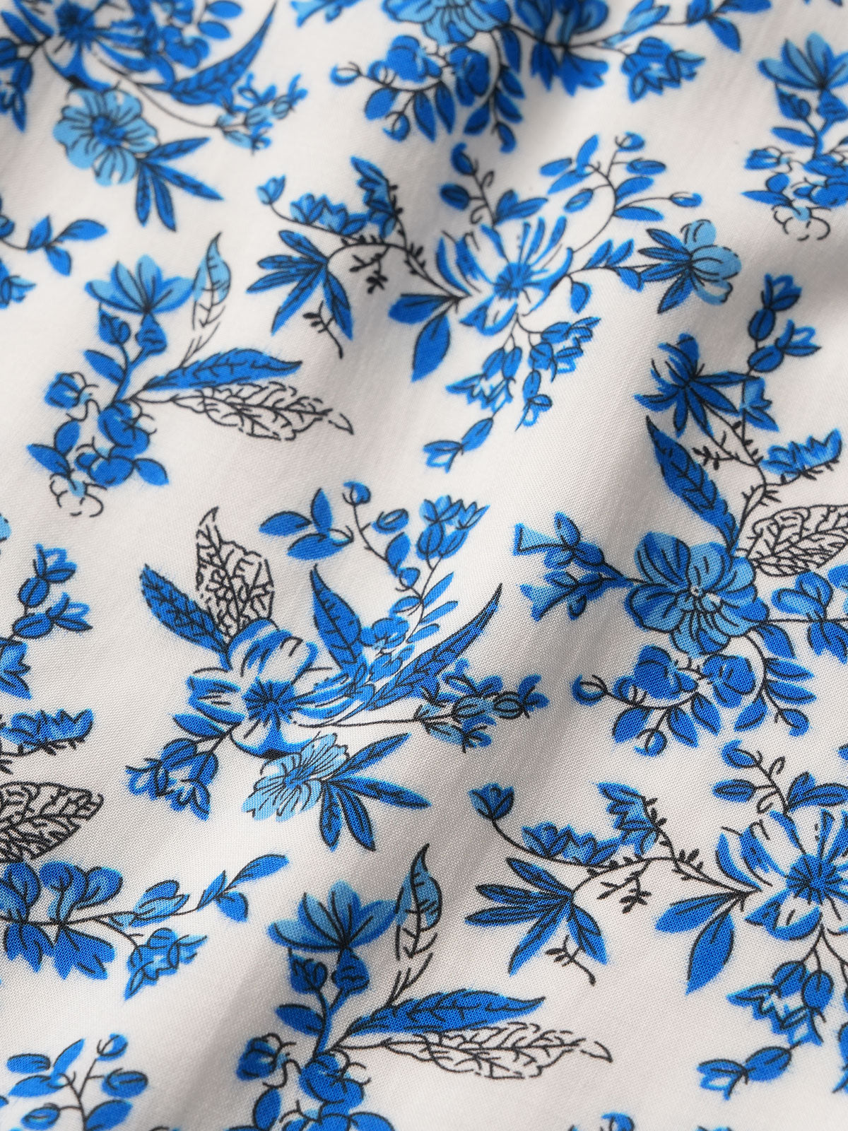 Women's Woven Cotton Printed Cover-ups Sustainable Beach Dress - BERLOOK