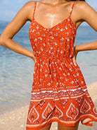 Women's Woven Cotton Printed Cover-ups Sustainable Beach Dress - BERLOOK