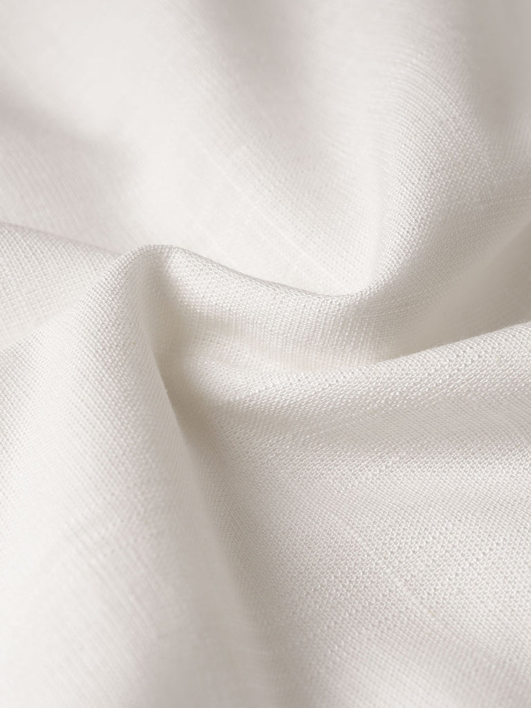 Women’s Woven Linen Blended Cover-ups Sustainable Beach Dress - BERLOOK