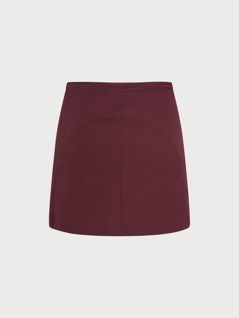 Women's Woven Nylon Skirt Sustainable Yoga Bottoms - BERLOOK