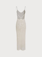 Women's woven openwork slit cover-up Sustainable Cover-ups - BERLOOK
