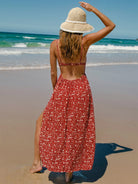 Women's Woven Polyester Cover-ups Sustainable Beach Dress - BERLOOK