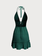 Women's Woven Polyester Cover-ups Sustainable Beach Dress - BERLOOK