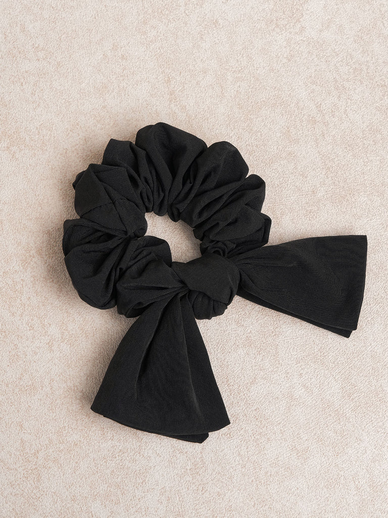 Women's Woven Polyester Hair Accessories Black Sustainable Hair Accessories - BERLOOK