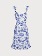 Women's Woven Rayon Beach Dress Sustainable Beach Dress - BERLOOK