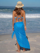Womens Woven Linen Blended Cover ups Sustainable Cover-ups - BERLOOK