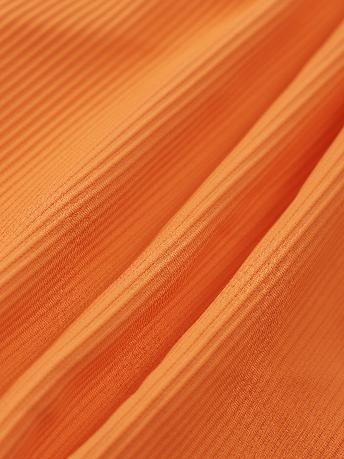 Cutout One Shoulder One-Piece Swimsuit & Reviews - Orange