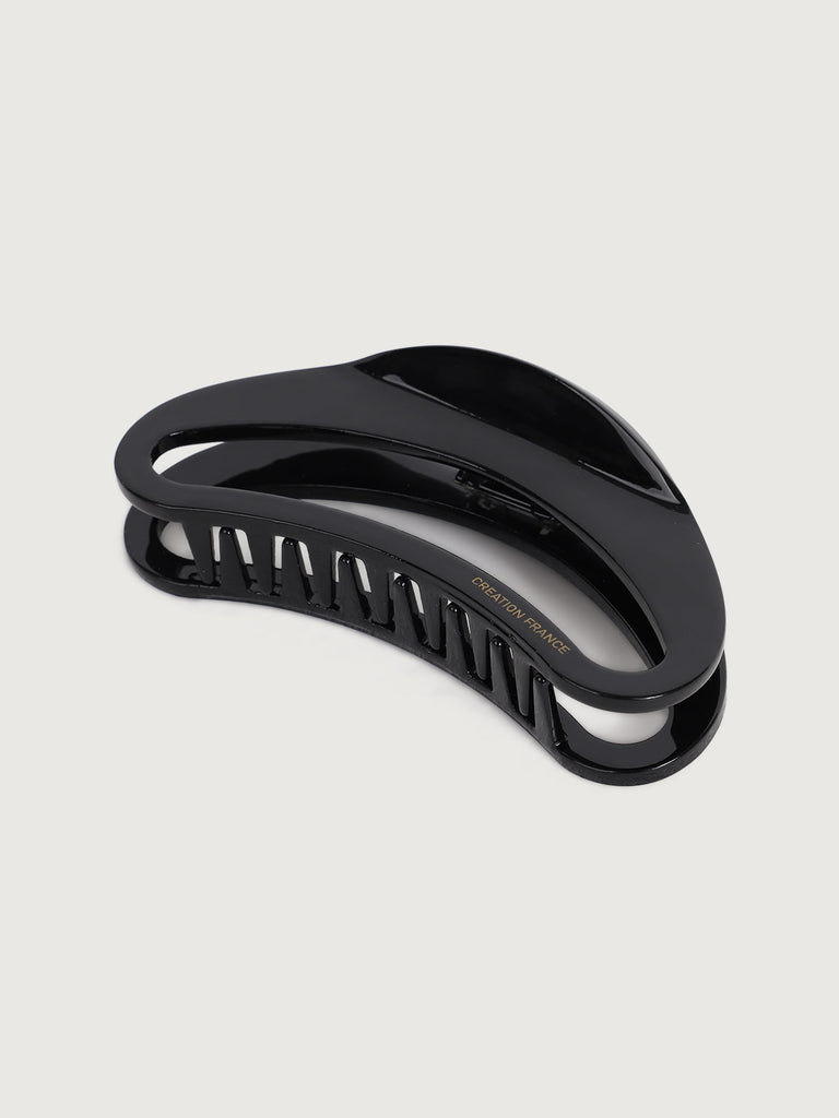 Geometric Hair Claw Black Sustainable Hair Accessories - BERLOOK