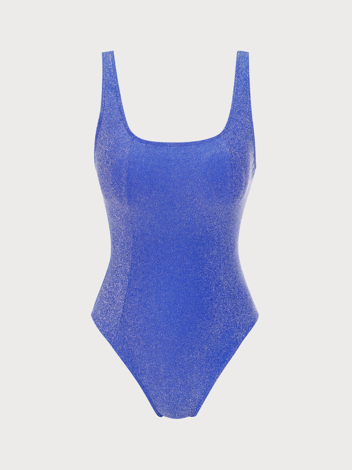 Lurex Plus Size One-Piece Swimsuit & Reviews - Navy - Sustainable