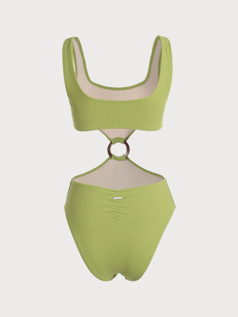 O-Ring Cut Out One-Piece Swimsuit Sustainable One-Pieces - BERLOOK