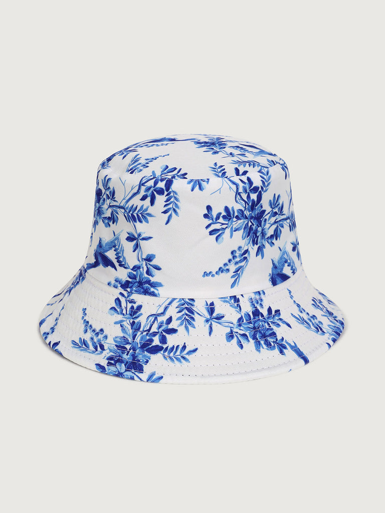 Retro Floral Fisherman Hat Sustainable Hats - BERLOOK