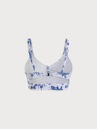 Ruched Floral Plus Size Bikini Top Sustainable Plus Size Bikinis - BERLOOK