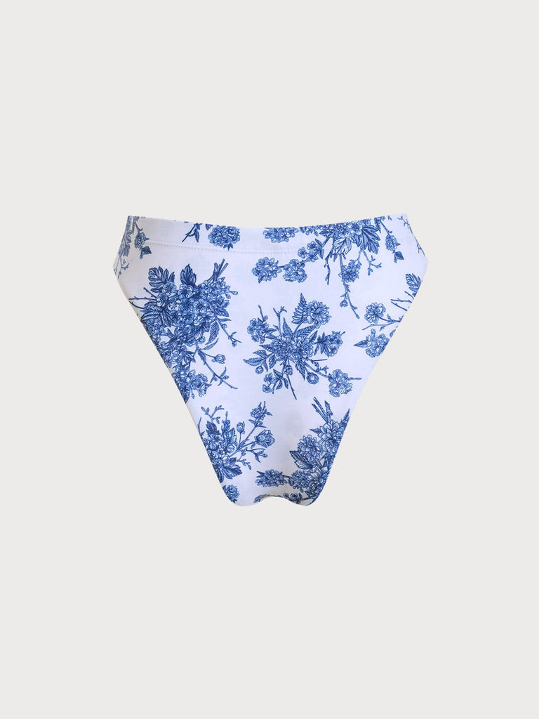 BERLOOK - Sustainable Bikini Bottoms _ Floral Bikini Bottom