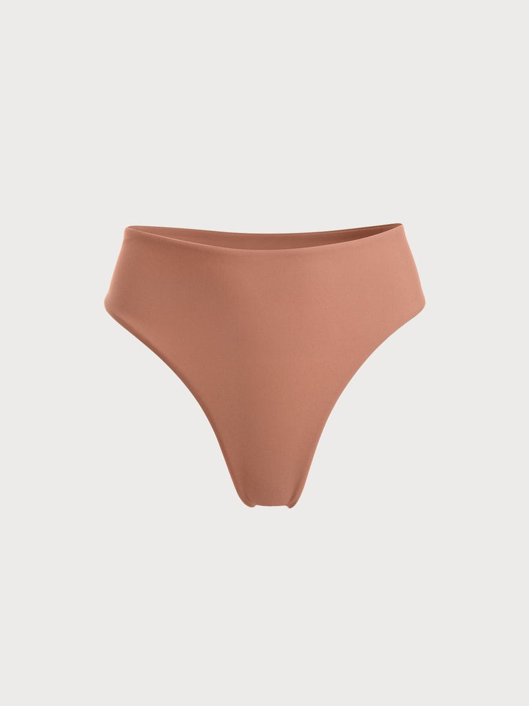 BERLOOK - Sustainable Bikini Bottoms _ Full Coverage Plain Bikini Bottom