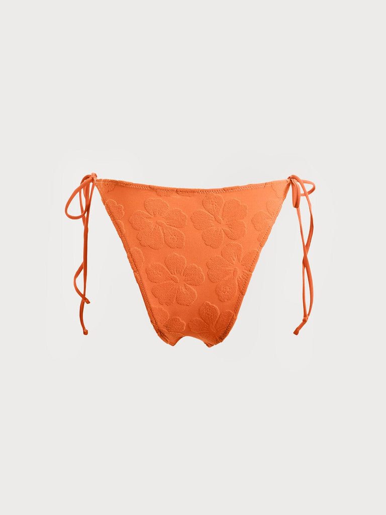 BERLOOK - Sustainable Bikini Bottoms _ Jacquard Tie Bikini Bottom