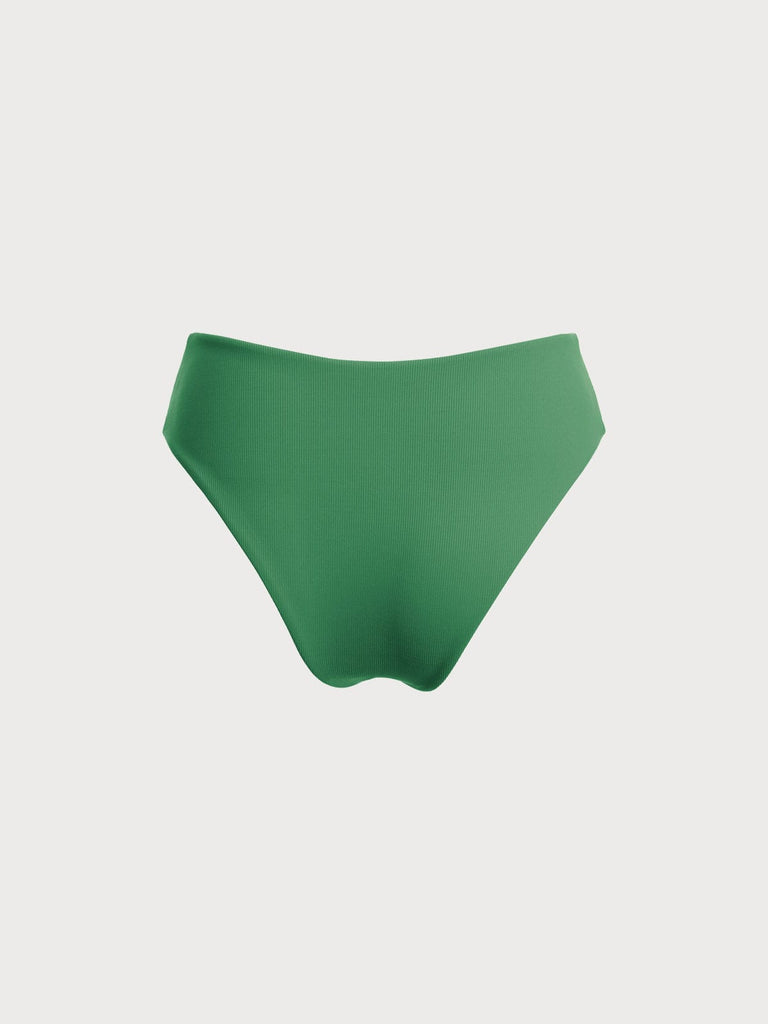 BERLOOK - Sustainable Bikini Bottoms _ Reversible Bikini Bottom-Green