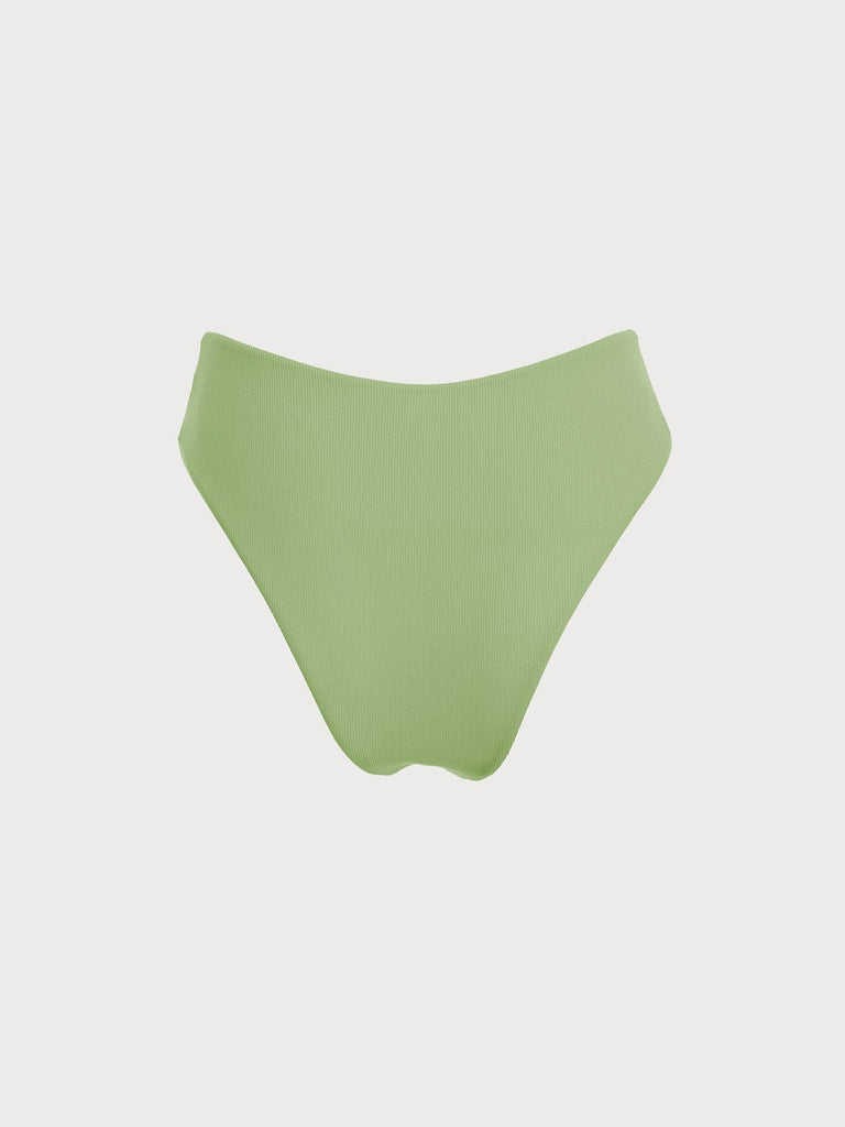 BERLOOK - Sustainable Bikini Bottoms _ Reversible Bikini Bottom-Green