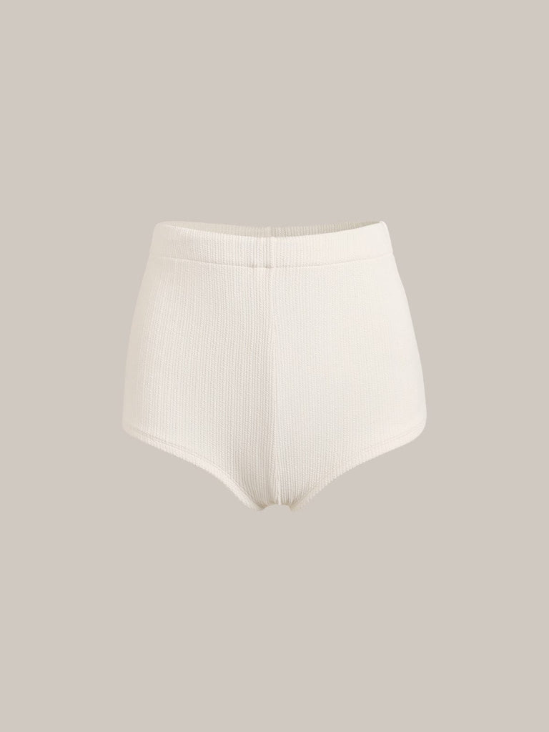 BERLOOK - Sustainable Bikini Bottoms _ Ribbed Coverage Bikini Bottom