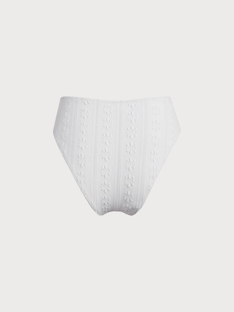 BERLOOK - Sustainable Bikini Bottoms _ Solid Textured Bikini Bottom